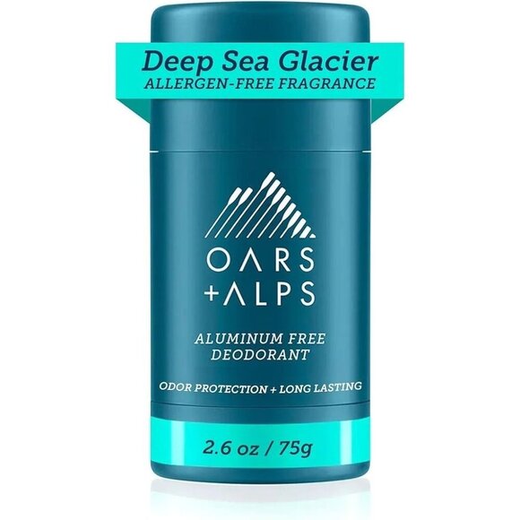 Oars & Alps Natural Deodorant Deep Sea Glacier Long Lasting 2.6 oz - Picture 1 of 10